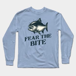 Piranha fish Long Sleeve T-Shirt